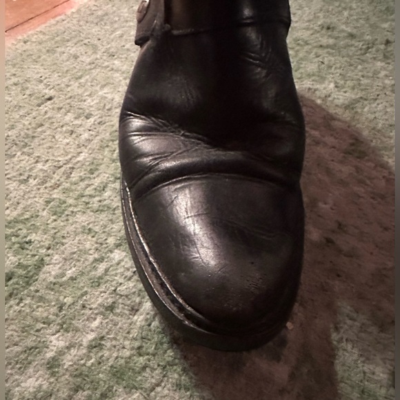 Vintage DESTROY Y2K Black Leather Boots. Motor. Rare. Iconic. - Picture 9 of 13